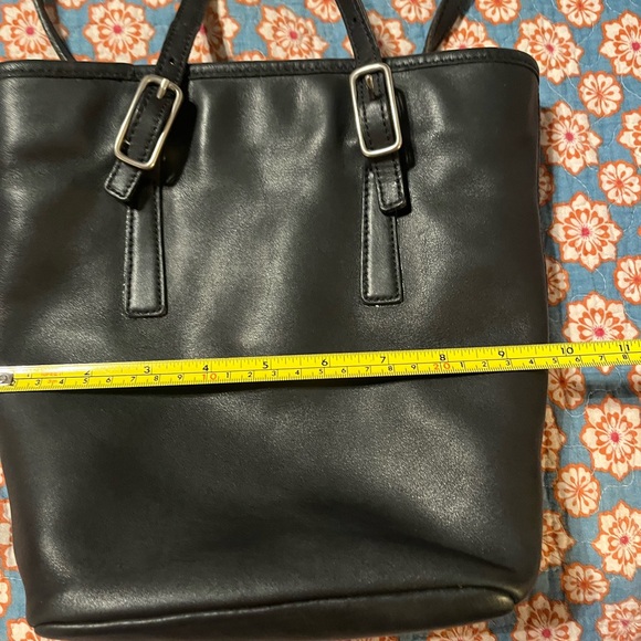 Vintage Coach Legacy Tote 9803 Black - Picture 8 of 11